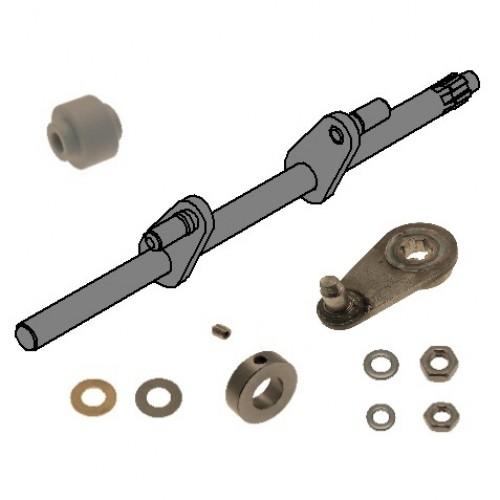 Drive Shaft Exploded View IR56 Injector No. 210 and Higher